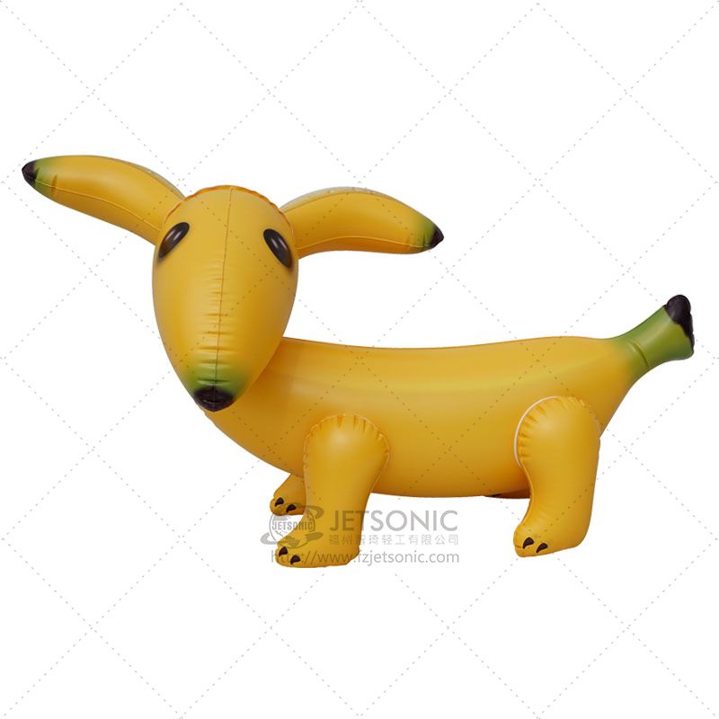 充气香蕉狗